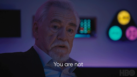 “Rehearsal.” Succession, season 4, episode 2, HBO, 2 Apr. 2023. Logan Roy: “I love you, but you are not serious people.”